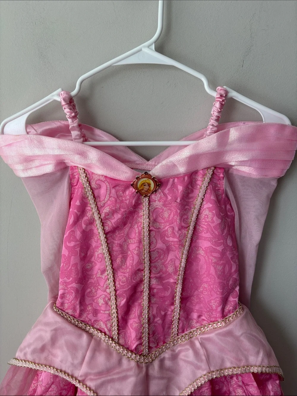 Disney Parks Aurora Princess gown girls size small